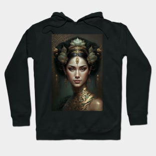 Thai Beauty - Art Nouveau Style Hoodie